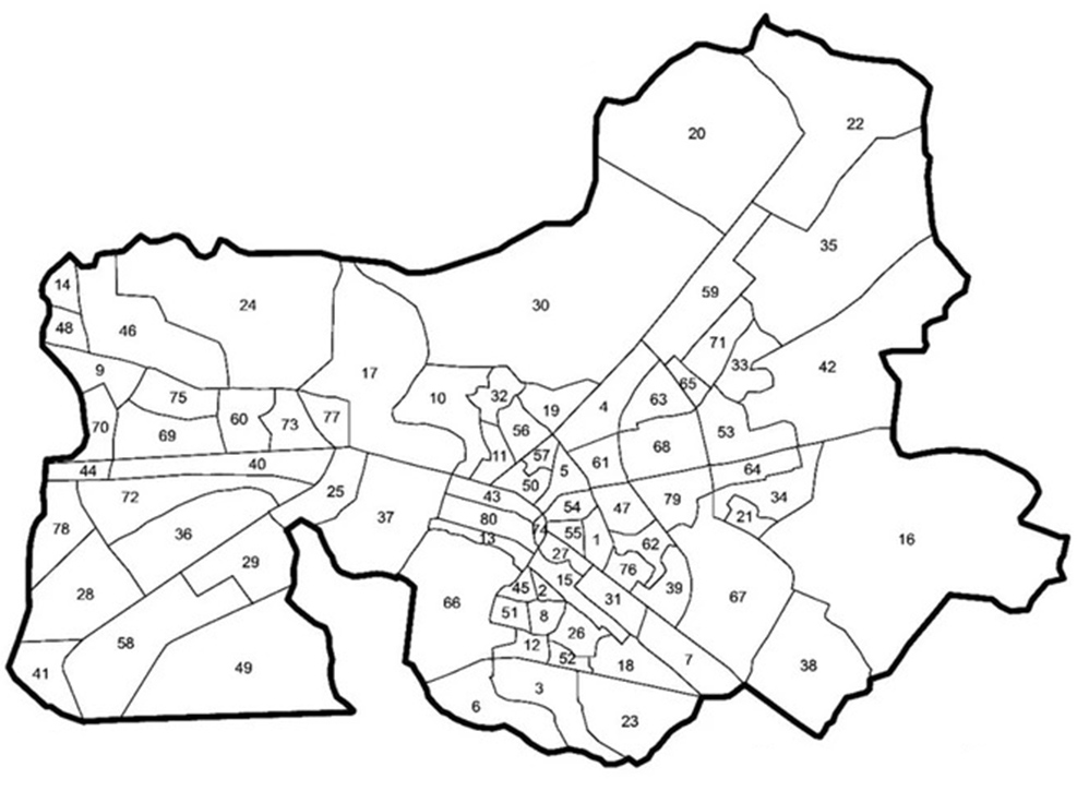 Tambaram City Municipal Corporation: Draft Ward Delimitation Map WARD No:  14 | PDF